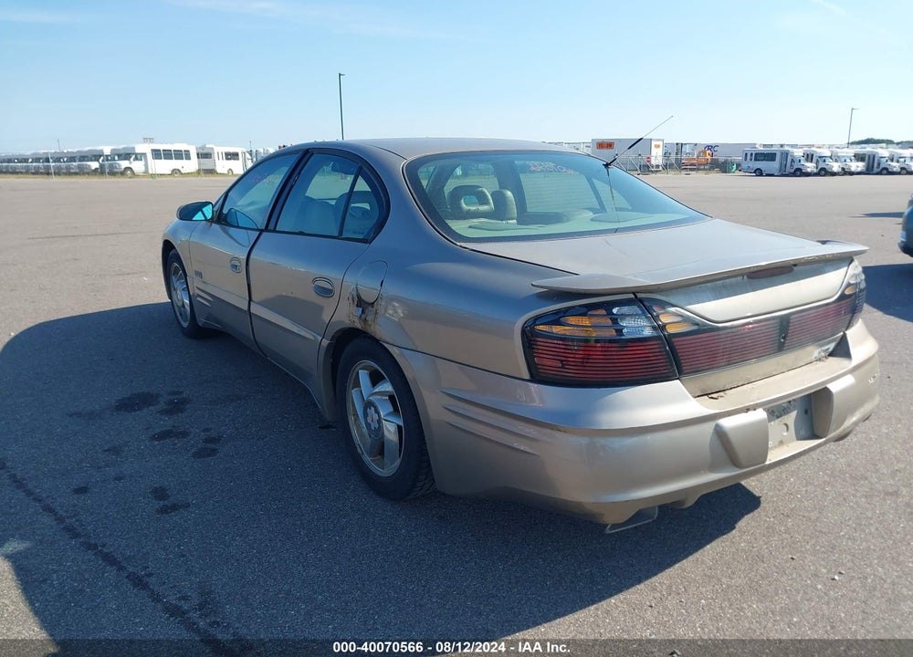 2000 PONTIAC BONNEVILLE SSEI VIN: 1G2HZ5413Y4287190