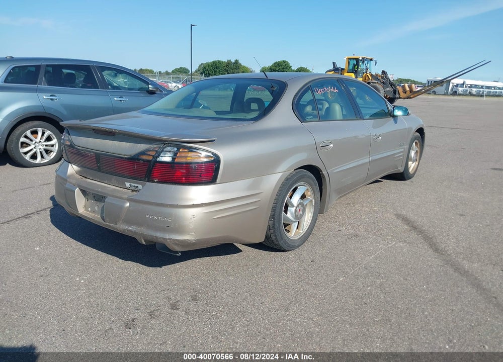 2000 PONTIAC BONNEVILLE SSEI VIN: 1G2HZ5413Y4287190