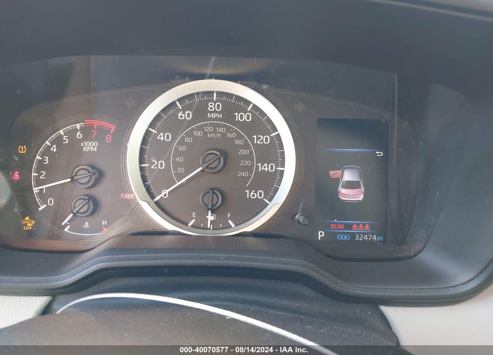 2020 TOYOTA COROLLA LE VIN: 5YFEPRAE7LP011104