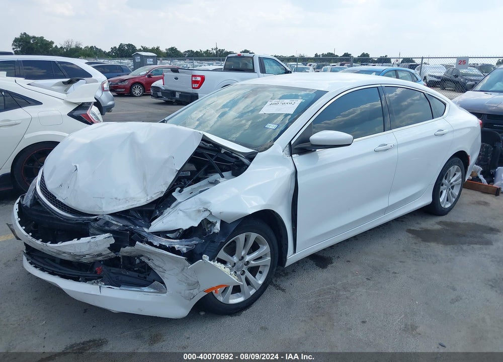 2016 CHRYSLER 200 LIMITED VIN: 1C3CCCAB4GN141726