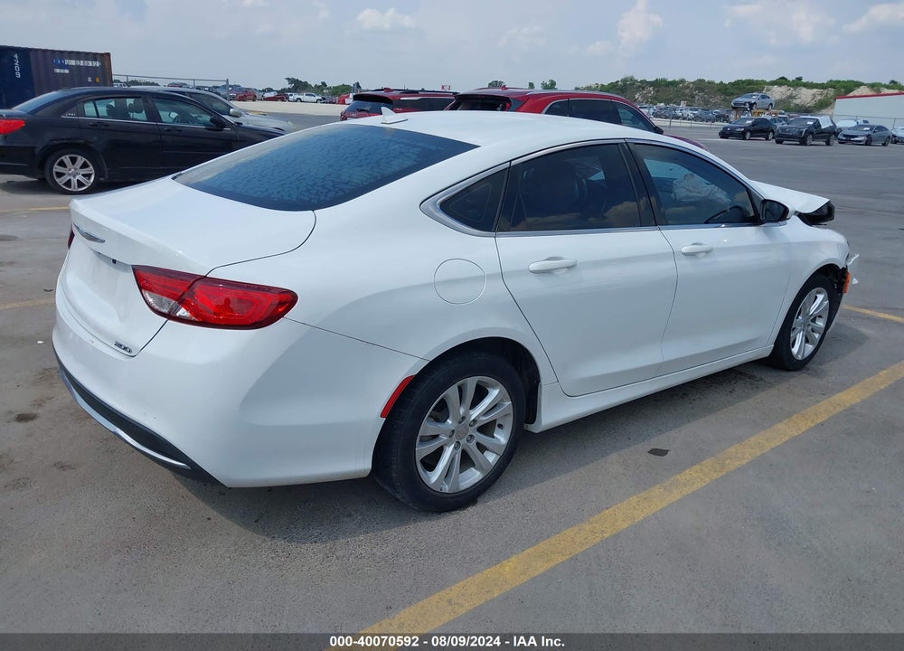 2016 CHRYSLER 200 LIMITED VIN: 1C3CCCAB4GN141726