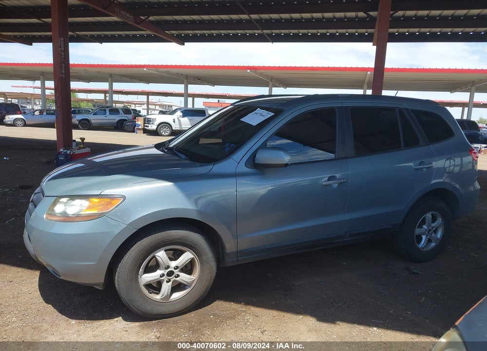 2008 HYUNDAI SANTA FE GLS VIN: 5NMSG13D78H172563