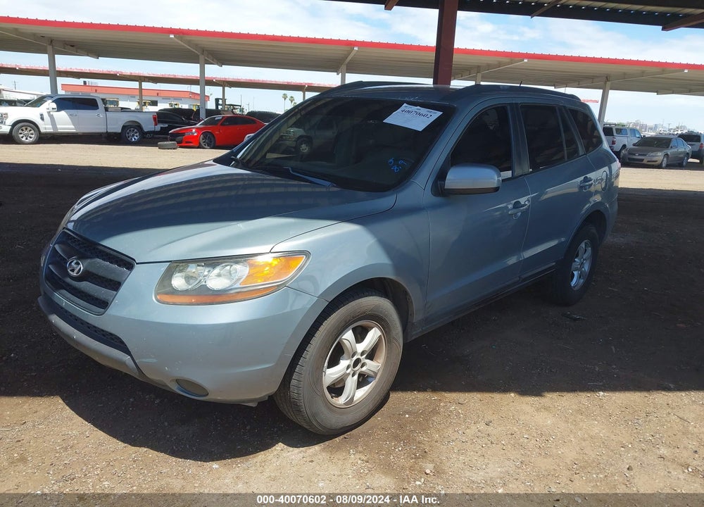 2008 HYUNDAI SANTA FE GLS VIN: 5NMSG13D78H172563