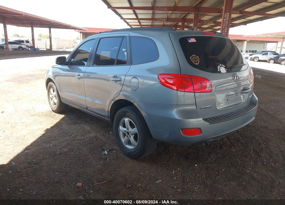 2008 HYUNDAI SANTA FE GLS VIN: 5NMSG13D78H172563