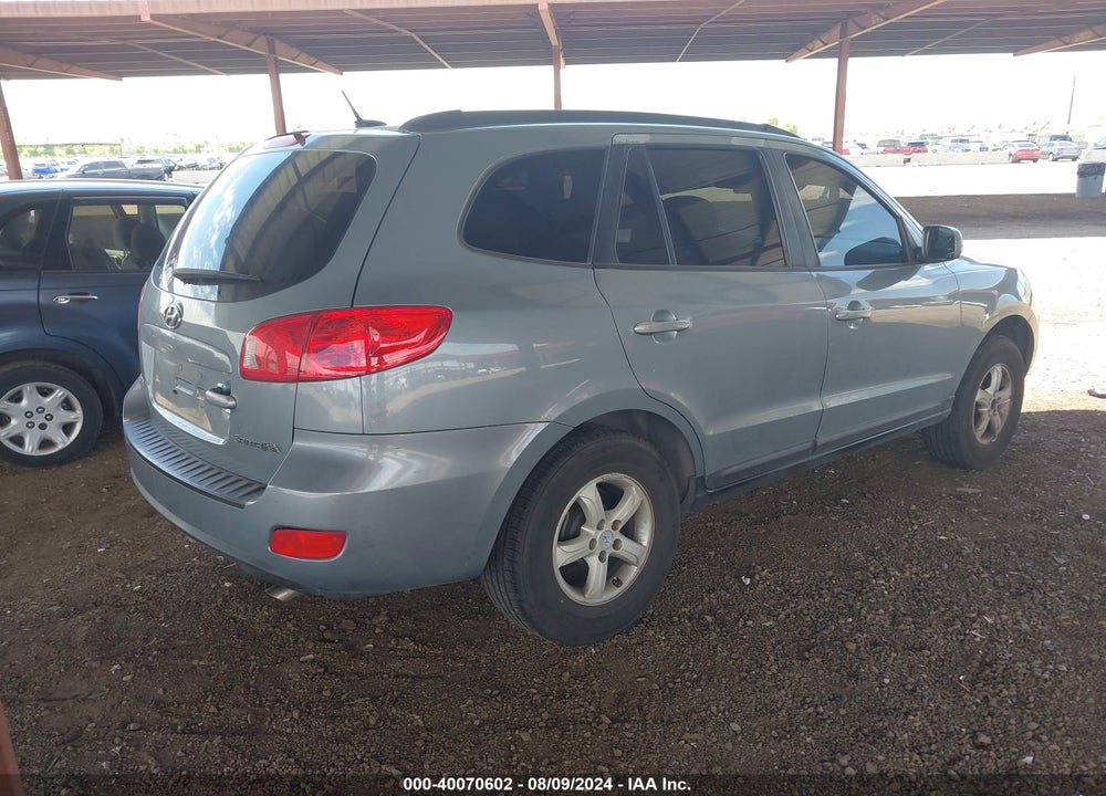 2008 HYUNDAI SANTA FE GLS VIN: 5NMSG13D78H172563