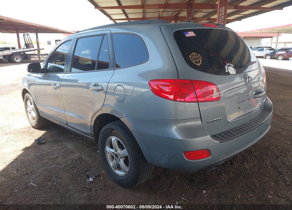 2008 HYUNDAI SANTA FE GLS VIN: 5NMSG13D78H172563