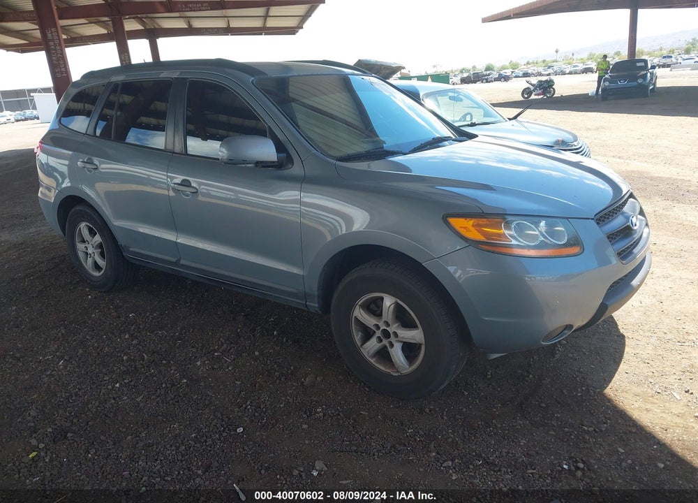 2008 HYUNDAI SANTA FE GLS VIN: 5NMSG13D78H172563