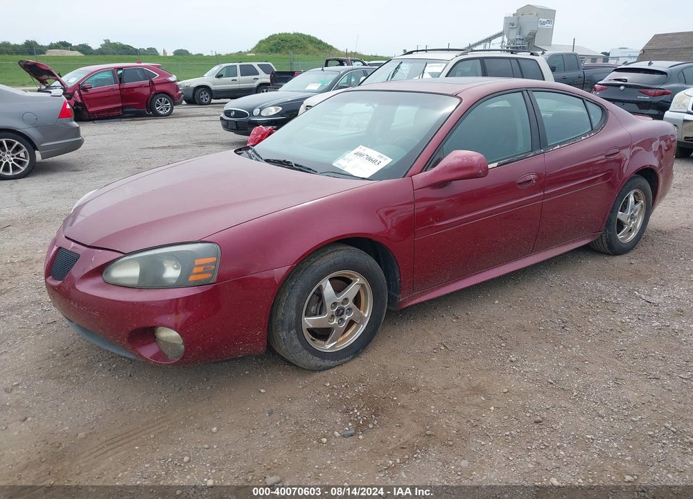 2004 PONTIAC GRAND PRIX GT2 VIN: 2G2WS522741374202