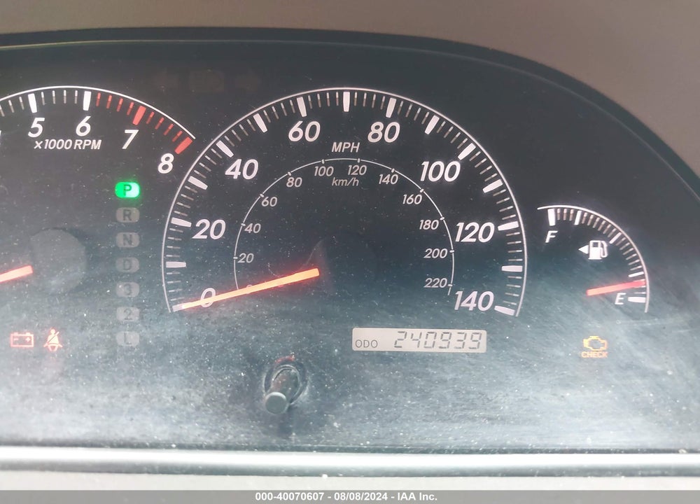 2005 TOYOTA CAMRY LE V6 VIN: 4T1BF32K45U093897