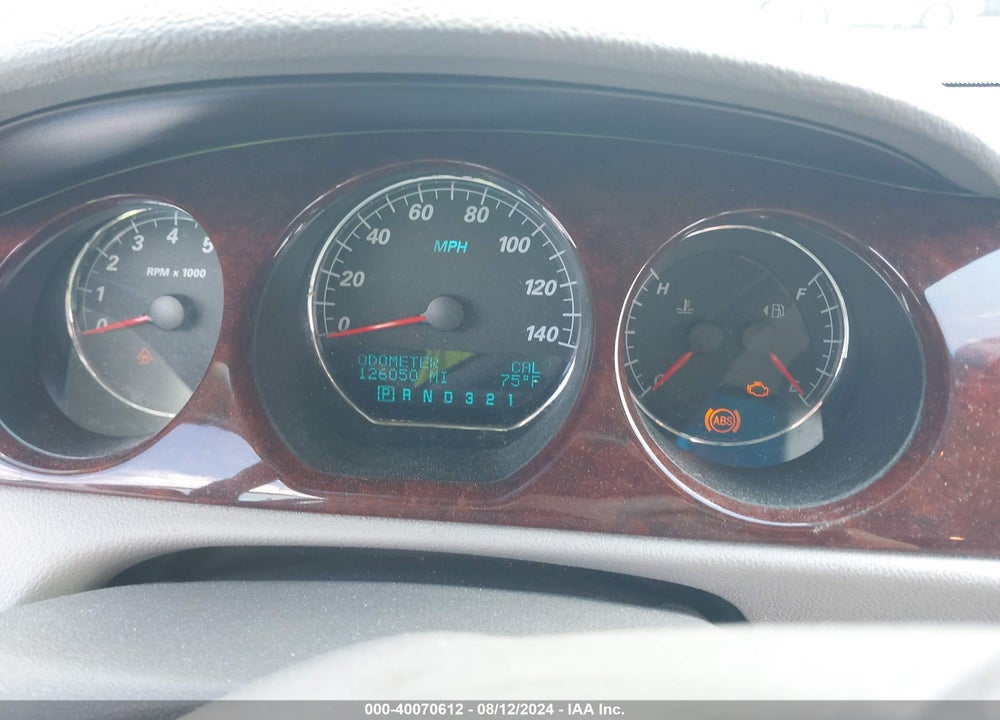 2007 BUICK LUCERNE CXL VIN: 1G4HD57217U212447