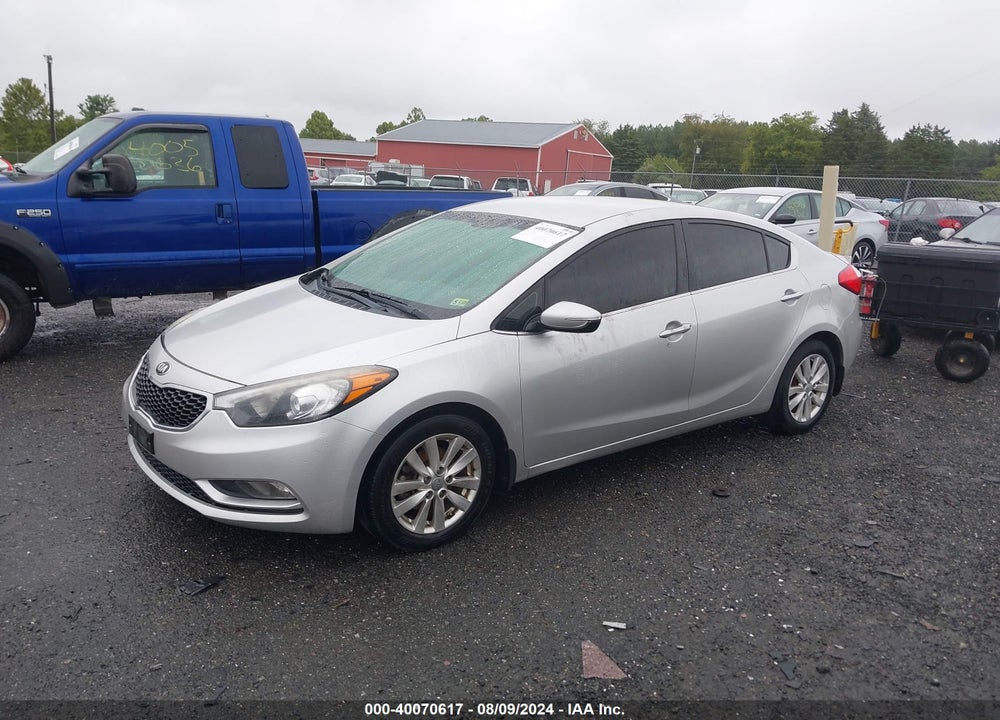 2014 KIA FORTE EX VIN: KNAFX4A87E5106082