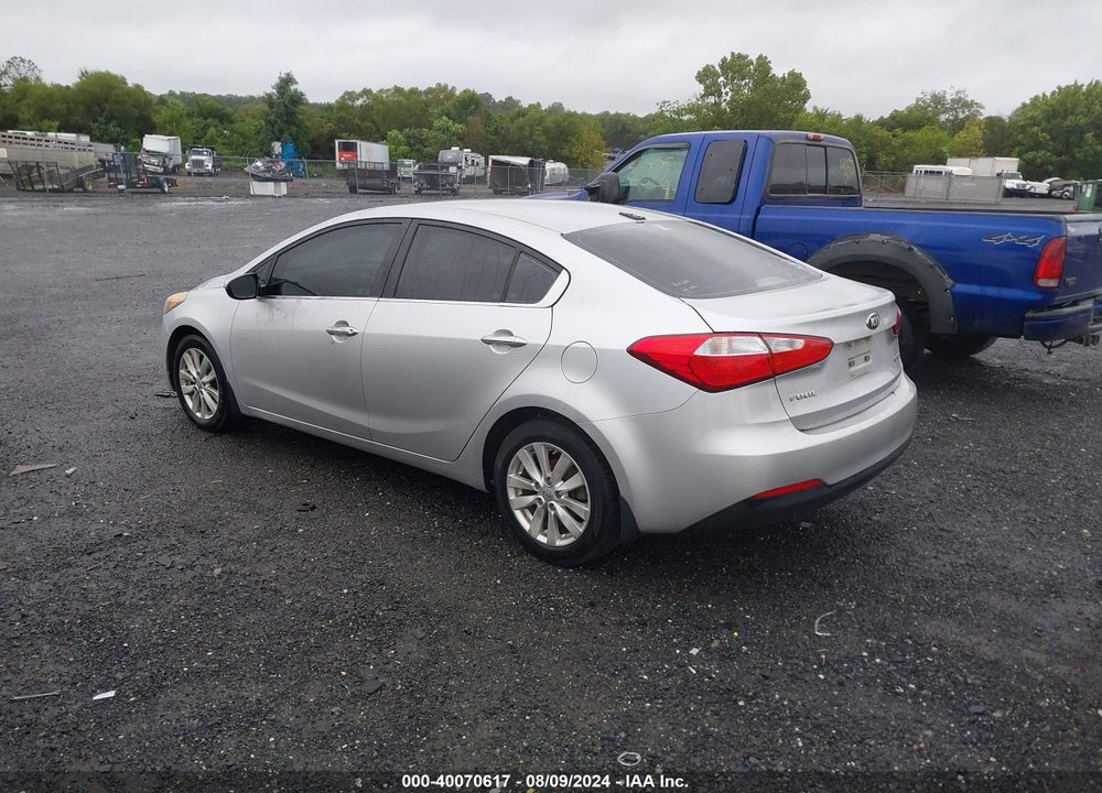 2014 KIA FORTE EX VIN: KNAFX4A87E5106082