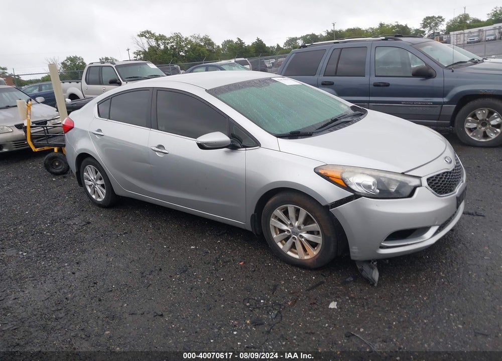 2014 KIA FORTE EX VIN: KNAFX4A87E5106082