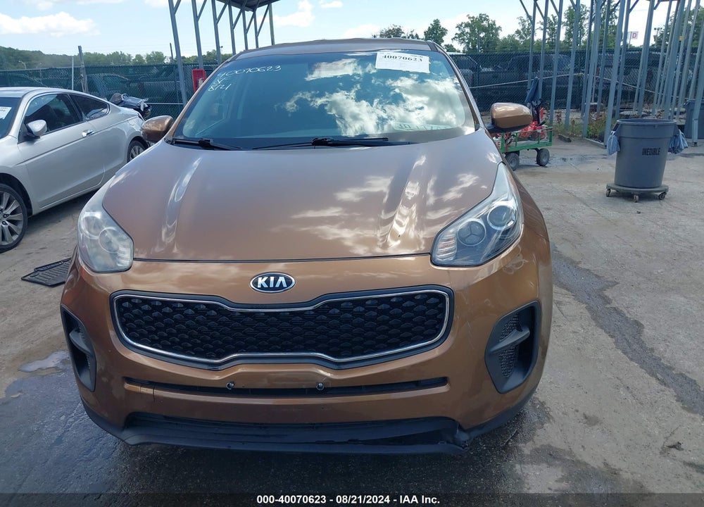 2017 KIA SPORTAGE LX VIN: KNDPM3AC4H7236814