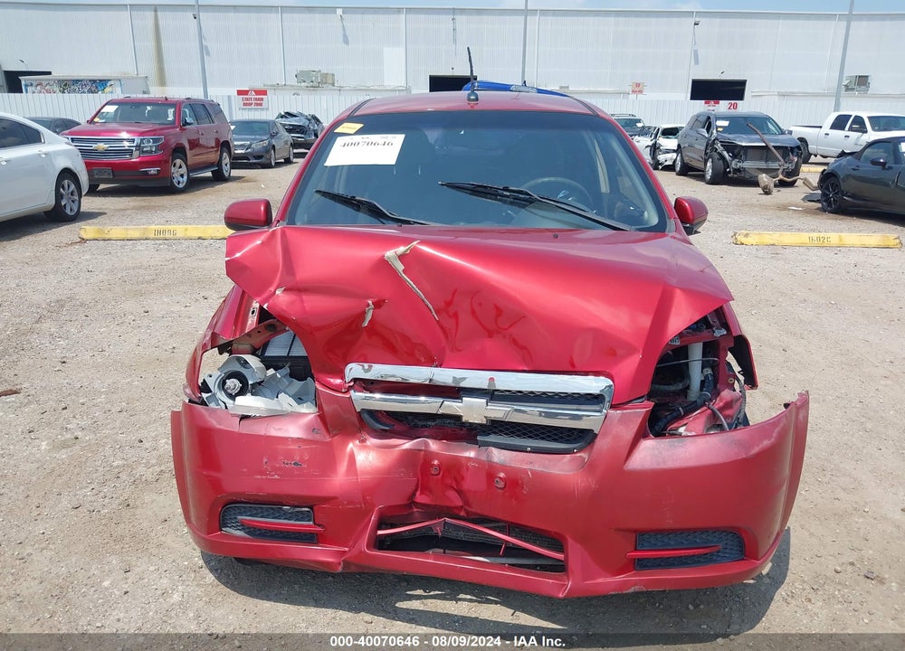 2009 CHEVROLET AVEO VIN: KL1TD56E69B628493