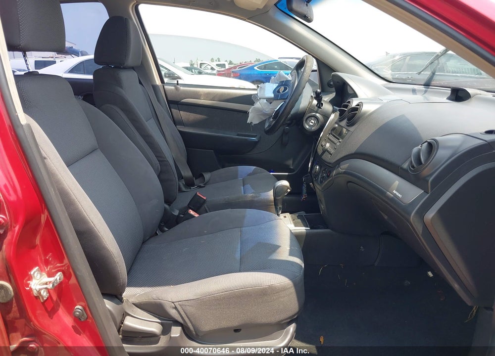2009 CHEVROLET AVEO VIN: KL1TD56E69B628493
