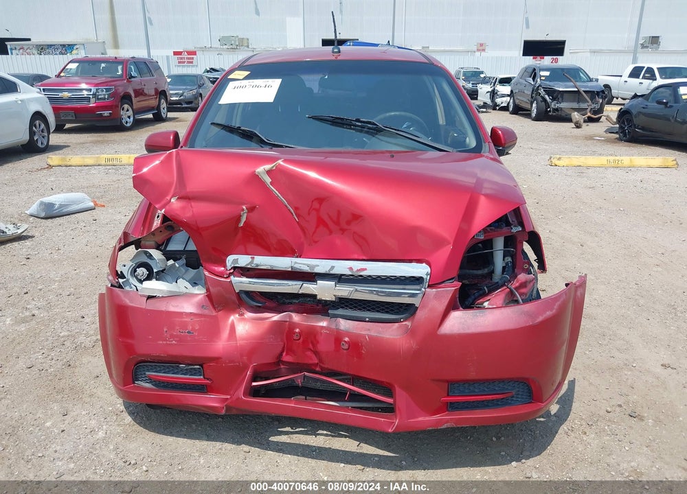 2009 CHEVROLET AVEO VIN: KL1TD56E69B628493