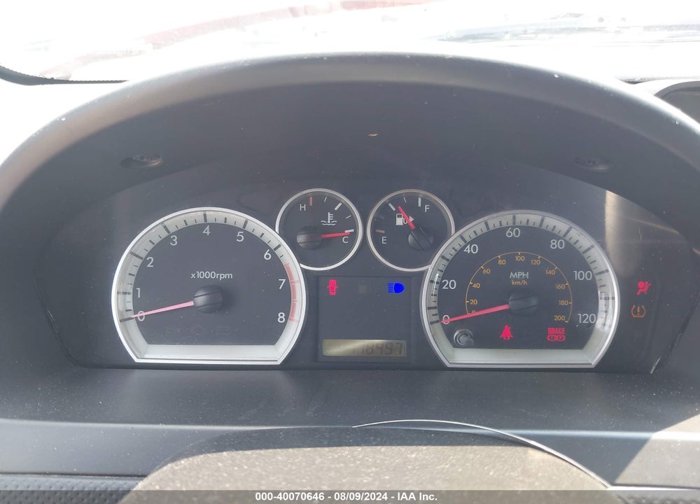 2009 CHEVROLET AVEO VIN: KL1TD56E69B628493