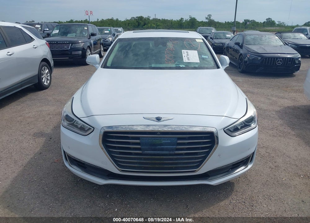 2018 GENESIS G90 3.3T PREMIUM VIN: KMHG34JA8JU047576