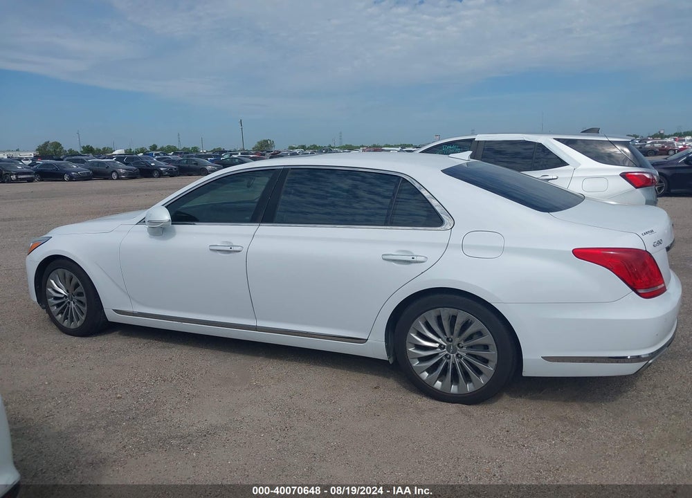 2018 GENESIS G90 3.3T PREMIUM VIN: KMHG34JA8JU047576