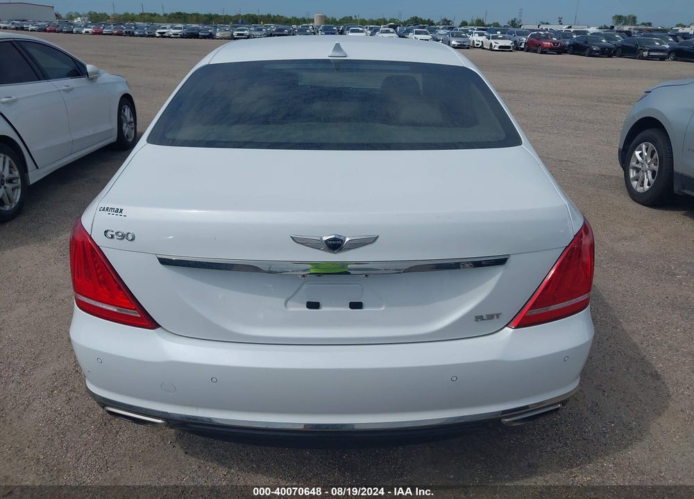 2018 GENESIS G90 3.3T PREMIUM VIN: KMHG34JA8JU047576