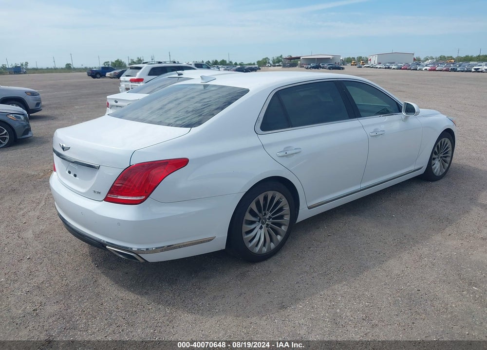 2018 GENESIS G90 3.3T PREMIUM VIN: KMHG34JA8JU047576