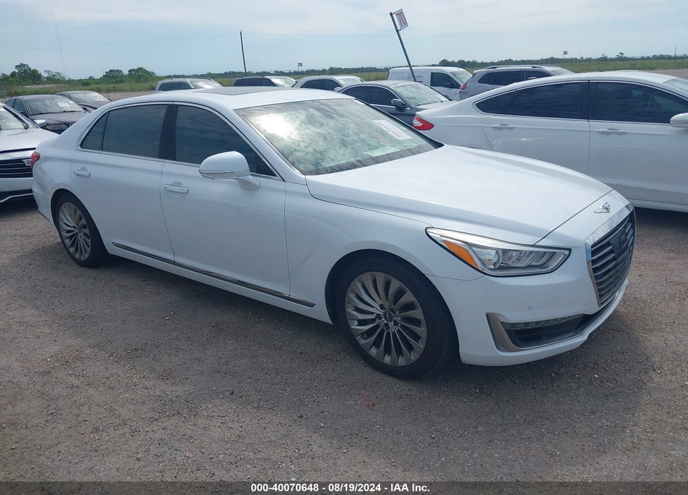 2018 GENESIS G90 3.3T PREMIUM VIN: KMHG34JA8JU047576