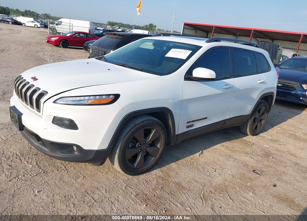 2017 CHEROKEE JEEP  75TH ANNIVERSARY EDITION FWD VIN: 1C4PJLCB9HW574471