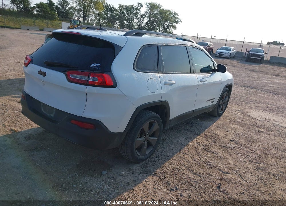2017 CHEROKEE JEEP  75TH ANNIVERSARY EDITION FWD VIN: 1C4PJLCB9HW574471