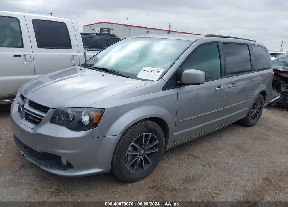 2016 DODGE GRAND CARAVAN R/T VIN: 2C4RDGEG7GR376429