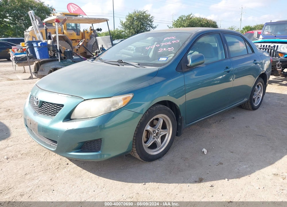 2009 TOYOTA COROLLA XLE VIN: 1NXBU40E89Z011216