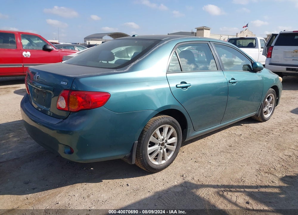2009 TOYOTA COROLLA XLE VIN: 1NXBU40E89Z011216