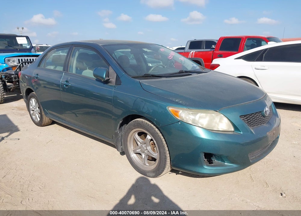 2009 TOYOTA COROLLA XLE VIN: 1NXBU40E89Z011216