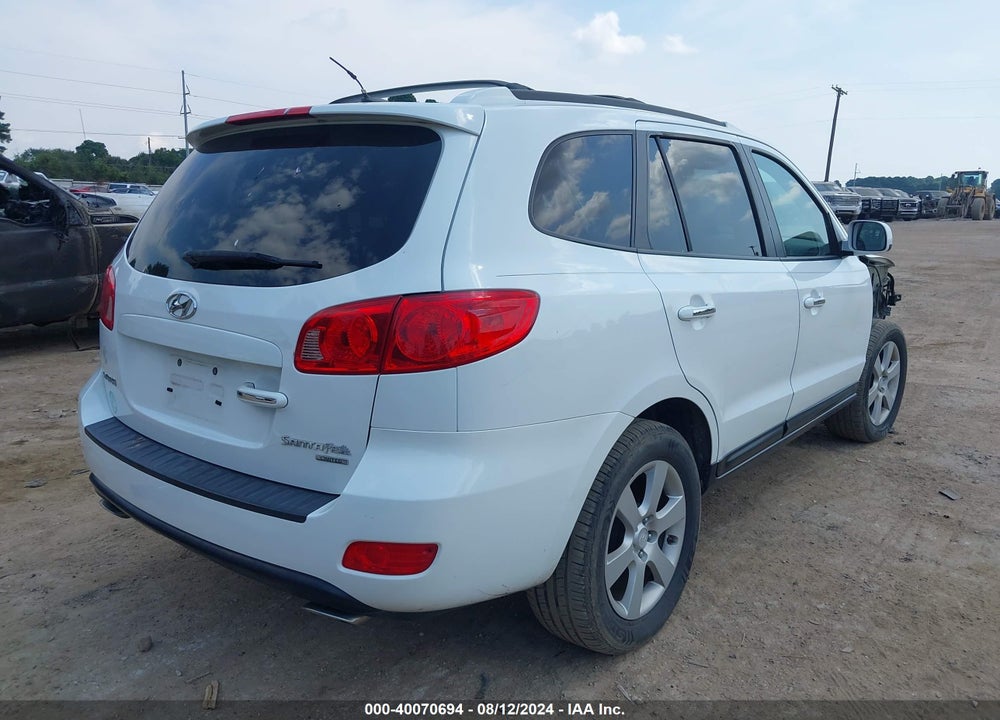 2007 HYUNDAI SANTA FE SE/LIMITED VIN: 5NMSH13E97H047939