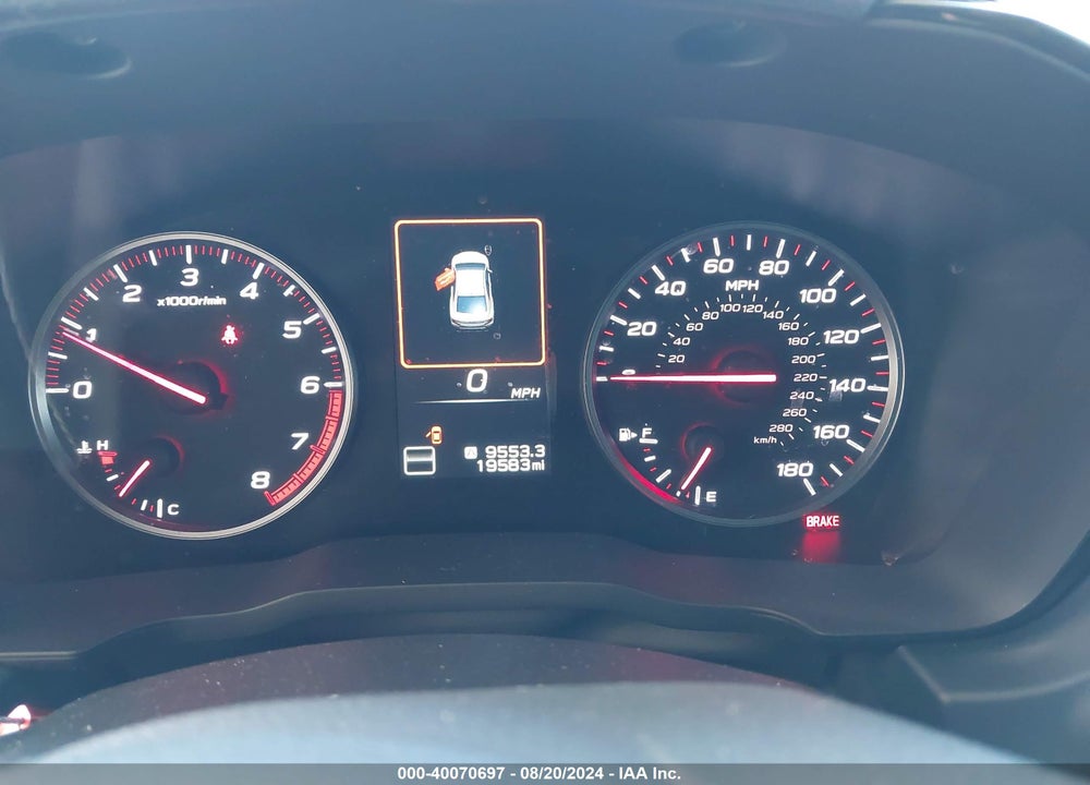 2023 SUBARU WRX PREMIUM VIN: JF1VBAF64P9809773