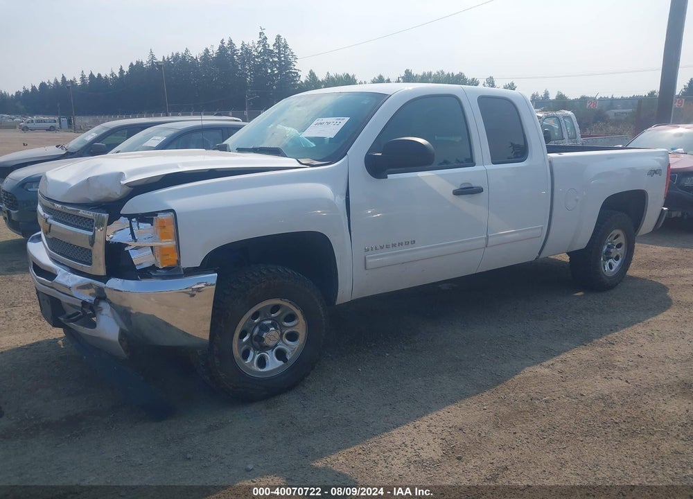 2012 CHEVROLET SILVERADO 1500 LT VIN: 1GCRKSE75CZ101327