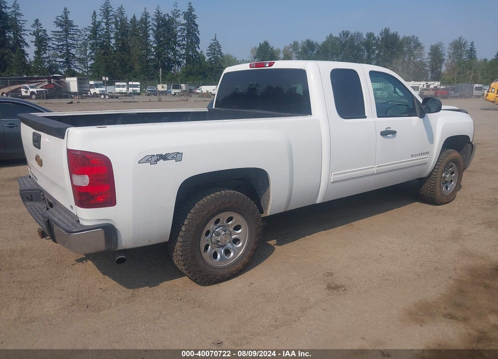 2012 CHEVROLET SILVERADO 1500 LT VIN: 1GCRKSE75CZ101327