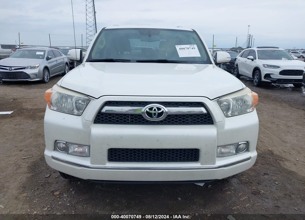 2012 TOYOTA 4RUNNER LIMITED VIN: JTEBU5JR8C5105136