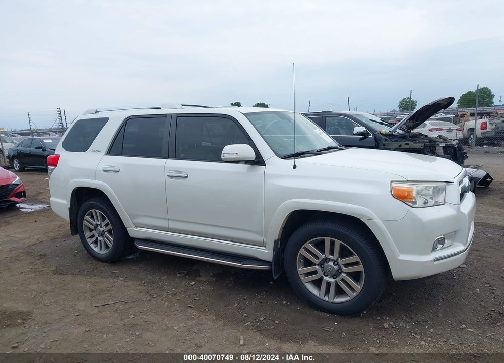 2012 TOYOTA 4RUNNER LIMITED VIN: JTEBU5JR8C5105136