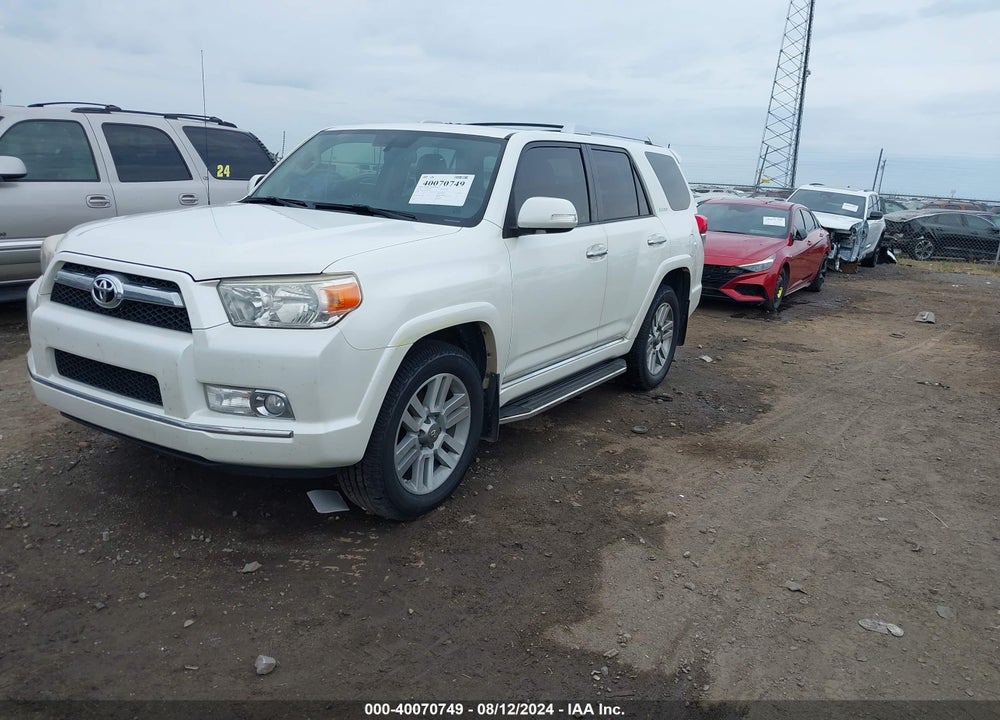 2012 TOYOTA 4RUNNER LIMITED VIN: JTEBU5JR8C5105136