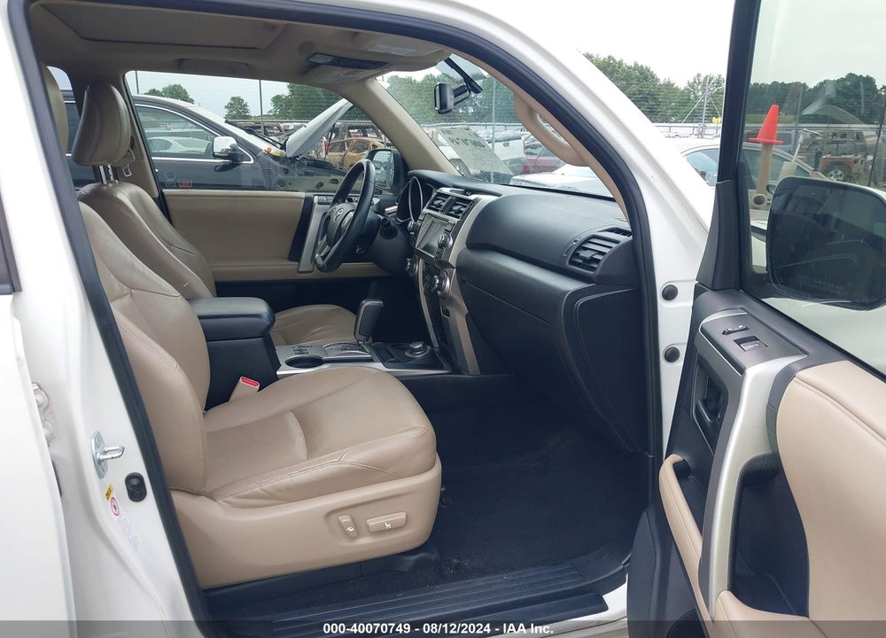 2012 TOYOTA 4RUNNER LIMITED VIN: JTEBU5JR8C5105136