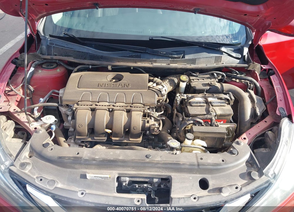 2016 NISSAN SENTRA SV VIN: 3N1AB7AP5GL666385