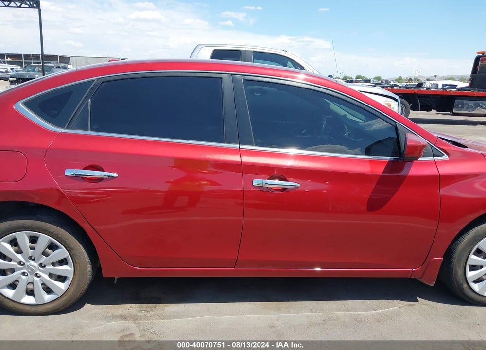 2016 NISSAN SENTRA SV VIN: 3N1AB7AP5GL666385