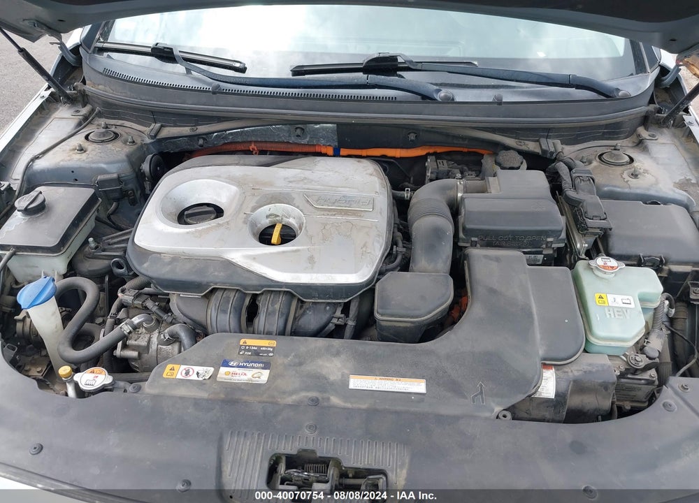 2016 HYUNDAI SONATA HYBRID VIN: KMHE24L13GA014342