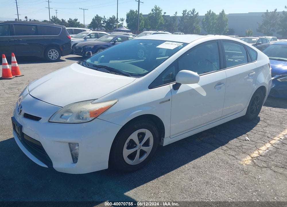 2013 TOYOTA PRIUS TWO VIN: JTDKN3DU6D5668984