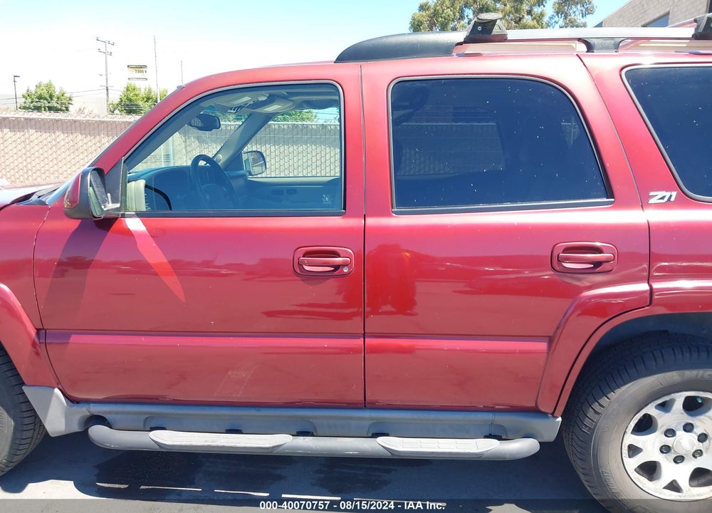 2003 CHEVROLET TAHOE Z71 VIN: 1GNEK13Z03R206975
