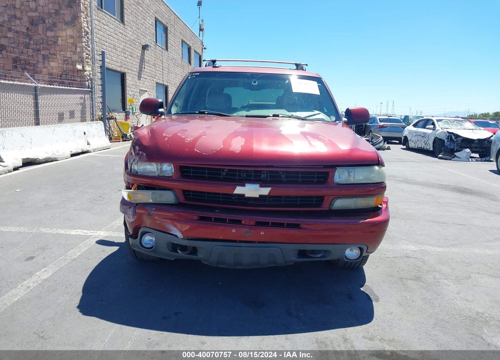 2003 CHEVROLET TAHOE Z71 VIN: 1GNEK13Z03R206975