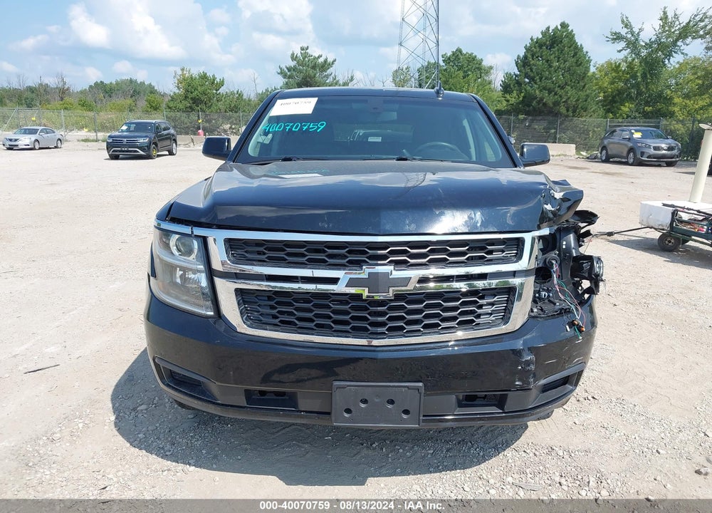 2018 CHEVROLET TAHOE COMMERCIAL FLEET VIN: 1GNSKDECXJR201714