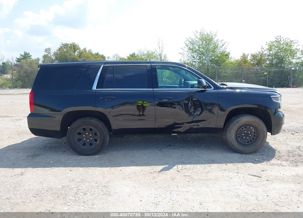 2018 CHEVROLET TAHOE COMMERCIAL FLEET VIN: 1GNSKDECXJR201714