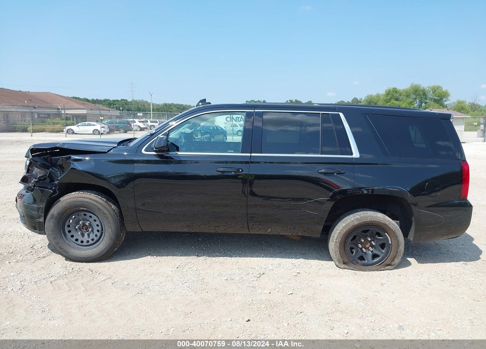 2018 CHEVROLET TAHOE COMMERCIAL FLEET VIN: 1GNSKDECXJR201714